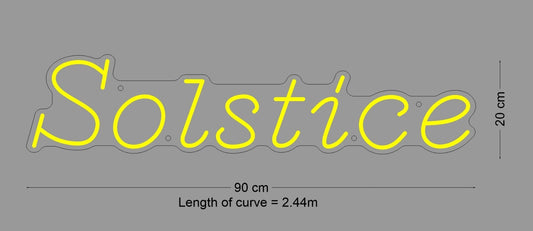 Custom Sign: Solstice